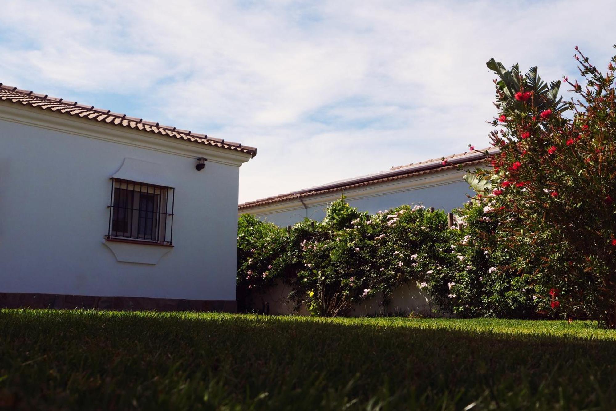 Villa Lolo con jardin y piscina privada Chiclana de la Frontera Esterno foto